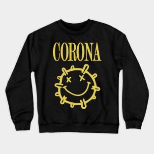 Corona Cartoon Crewneck Sweatshirt